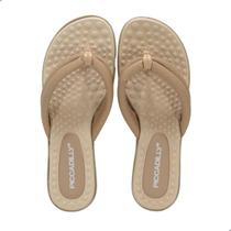 Tamanco Rasteira Piccadilly Nude Claro