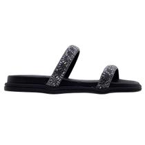 Tamanco Rasteiro Papete Feminino Beira Rio 8488.122 Preto