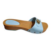 Tamanco Retrô Anos 70 Miss Miss salto baixo Moda Francesinha