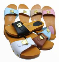 Tamanco Retrô:francesinha Missmiss Kit 2pares Cores Sortidas