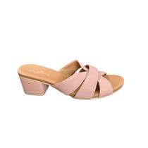 Tamanco Salto Bloco Bicolor Vanilla Usaflex Ae3219001 ( Só 38 e 39)