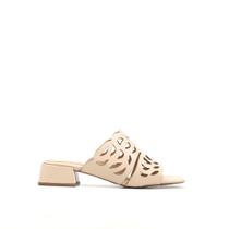 Tamanco Salto Bloco Recortes