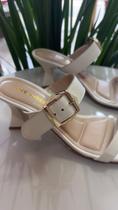 Tamanco Salto Taça Fivela Tree Shoes