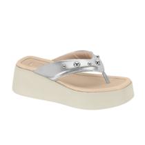 Tamanco Sandalia Anabela Feminina Beira Rio Eva/Napa Ref: 8530.104