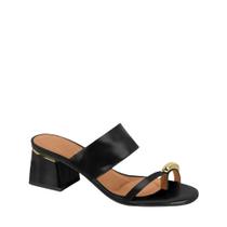 Tamanco Sandália Feminino Vizzano Salto Baixo Grosso 6428148