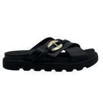 Tamanco Sandalia Papete Anabela Plataforma Vizzano 6510.111