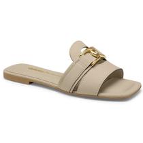 Tamanco Slide Dakota Y9182 Feminino - Nude Tamanco Slide Dakota Y9182 Feminino - Nude