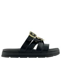 Tamanco Slide Moleca com Fivelas Duplas 5490124 Tamanco Slide Moleca com Fivelas Duplas 5490124