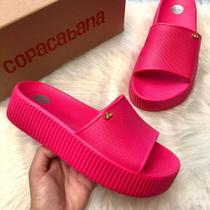 Tamanco Slide Nuvem sola alta - Copacabana CH256 Tamanco Slide Nuvem sola alta - Copacabana CH256