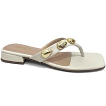 Tamanco Sua Cia Salto Baixo 8372.15802 New Off White