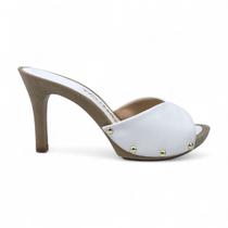 Tamanco Tchocco Casual Salto Fino