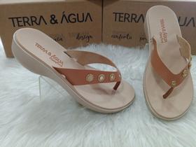 Tamanco Terra e Água Floter Strass 471121 Tamanco Terra e Água Floter Strass 471121