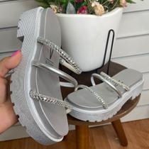 Tamanco Tratorado Vizzano Strass Tamanco Tratorado Vizzano Strass