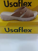 Tamanco Usaflex Plataforma em Couro MA12001 Tamanco Usaflex Plataforma em Couro MA12001