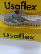 Tamanco Usaflex Plataforma em Couro MA12001 Tamanco Usaflex Plataforma em Couro MA12001