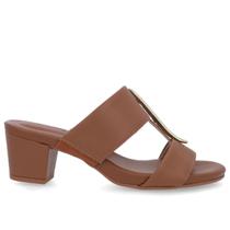 Tamanco usaflex salto grosso conforto feminino y8221 Tamanco usaflex salto grosso conforto feminino y8221