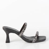 Tamanco Via Marte Salto Médio 10502201 Branco