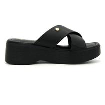 Tamanco Via Uno Original Salto Plataforma Flat Feminino 005 Tamanco Via Uno Original Salto Plataforma Flat Feminino 005