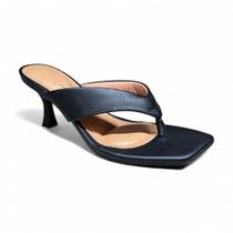 Tamanco Vizzano 6536.101 Confortável de Dedo Salto Taca Feminino