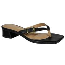 Tamanco Vizzano Feminino Sandália Salto Baixo Dedo 6454.127