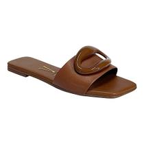 Tamanco Vizzano Flat Slide 6553.101 Marrom Mocca Tamanco Vizzano Flat Slide 6553.101 Marrom Mocca