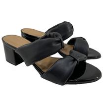 Tamanco Vizzano Napa Salto Grosso Feminino - Preto