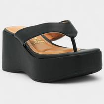 Tamanco Vizzano Plataforma Feminino - Preto Tamanco Vizzano Plataforma Feminino - Preto