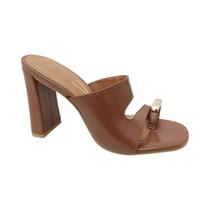 Tamanco vizzano salto alto feminino 6550-101