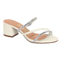 Tamanco Vizzano Tiras Strass Feminino