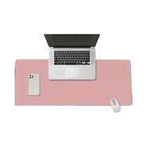 Tamanho Grande 60x30mm Impermeável Couro Pu Protetor De Mesa De Escritório Tapete Mouse Pad Teclado