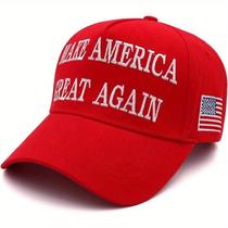 Tamanho Grande Donald Trump 2024 Bordado Snapback Presidente Chapéu Eua Boné De Beisebol Maga