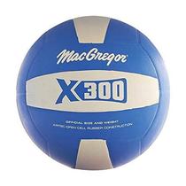 Tamanho oficial de voleibol MacGregor Rubber Royal/White