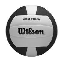 Tamanho oficial de voleibol Wilson Pro Tour Indoor em preto/branco Tamanho oficial de voleibol Wilson Pro Tour Indoor em preto/branco