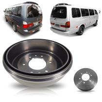 Tambor de freio traseiro unidade kia besta gs 3.0 1998 1999 2000 2001 2002 2003 2004 2005