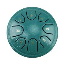 Tambor De Língua De Aço De 4,5 Polegadas, Handpan De 8 Tons, Acessórios Para Meditação Zen, Mallets