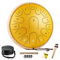 Tambor de Língua de Aço HOPWELL 15 Notas D Maior - Com Livro de Música Tambor de Língua de Aço HOPWELL 15 Notas D Maior - Com Livro de Música