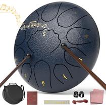 Tambor de língua de aço INNOWARMER Rain Drum de 8 polegadas 11 notas