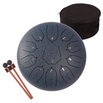 Tambor de Língua de Aço LOMUTY 11 Notas (30cm) - com Bolsa e Martelos Tambor de Língua de Aço LOMUTY 11 Notas (30cm) - com Bolsa e Martelos