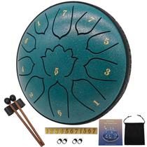 Tambor de língua de aço LONCHAN 11 Notes 15 cm com bolsa e acessórios Tambor de língua de aço LONCHAN 11 Notes 15 cm com bolsa e acessórios
