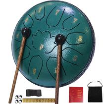 Tambor de lingueta de aço LONCHAN Rain Drum de 15 cm com bolsa e marretas Tambor de lingueta de aço LONCHAN Rain Drum de 15 cm com bolsa e marretas