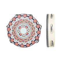 Tambor De Mão De Aço Inoxidável De 8 Polegadas Estilo Dunhuang Instrumento Musical De Percussão Para