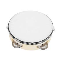 Tambor De Metal Portátil De 6 Polegadas Para Jogos De Festa KTV, Instrumento Musical De Percussão