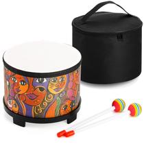 Tambor de percussão Tosnail de 8 polegadas com bolsa de armazenamento e marretas Tambor de percussão Tosnail de 8 polegadas com bolsa de armazenamento e marretas