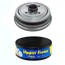 Tambor Freio Traseiro 4 Furos Corsa 2002 a 2012 Hipper HF24B