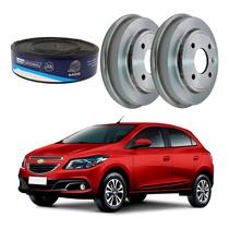 Tambor Freio Traseiro Chevrolet Onix 1.0 1.4 2012 A 2016