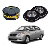 Tambor Freio Traseiro Fremax Versa 1.6 2011 A 2014