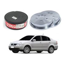 Tambor Freio Traseiro Polo Sedan 1.6 2.0 2003 A 2006