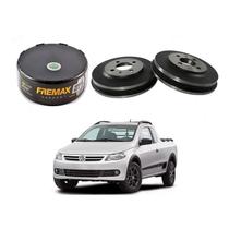 Tambor Freio Traseiro Saveiro G5 1.6 2009 A 2014