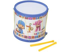 Tambor Infantil Pocoyo 3 Peças - Cardoso Toys Tambor Infantil Pocoyo 3 Peças - Cardoso Toys