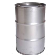 Tambor INOX 200 Litros higienizado com tampa Fixa, ideal para armazenar mel.